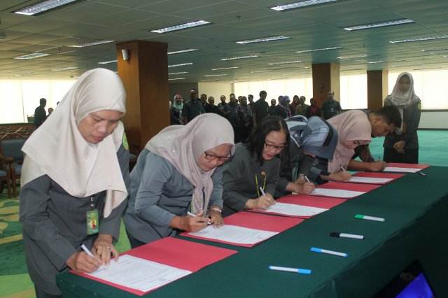 Pakta Integritas Badilum 20-01-2020